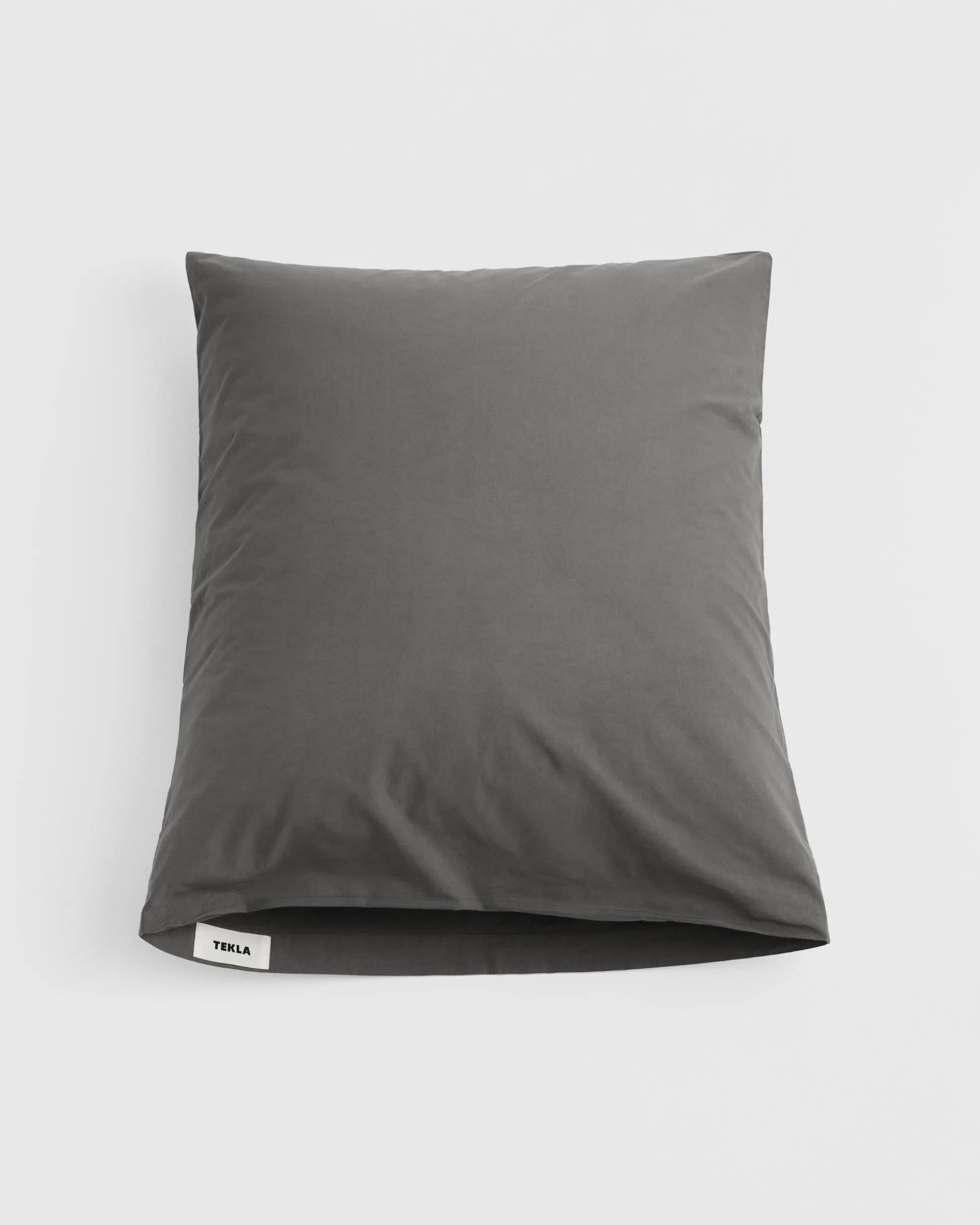 Tekla Fabrics Percale pillow sham - Dark Taupe