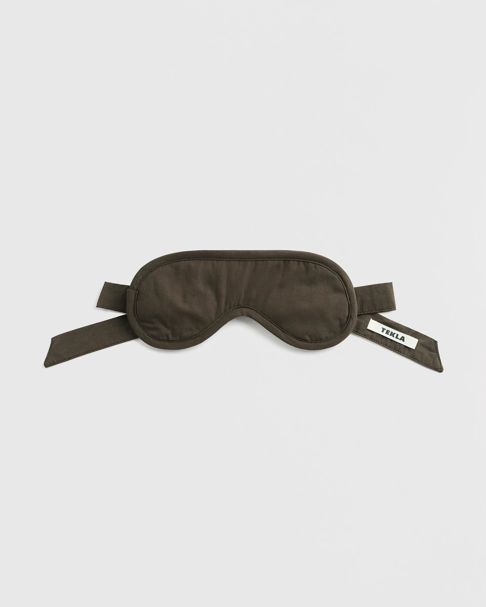 Tekla Fabrics Sleep mask – Coffee