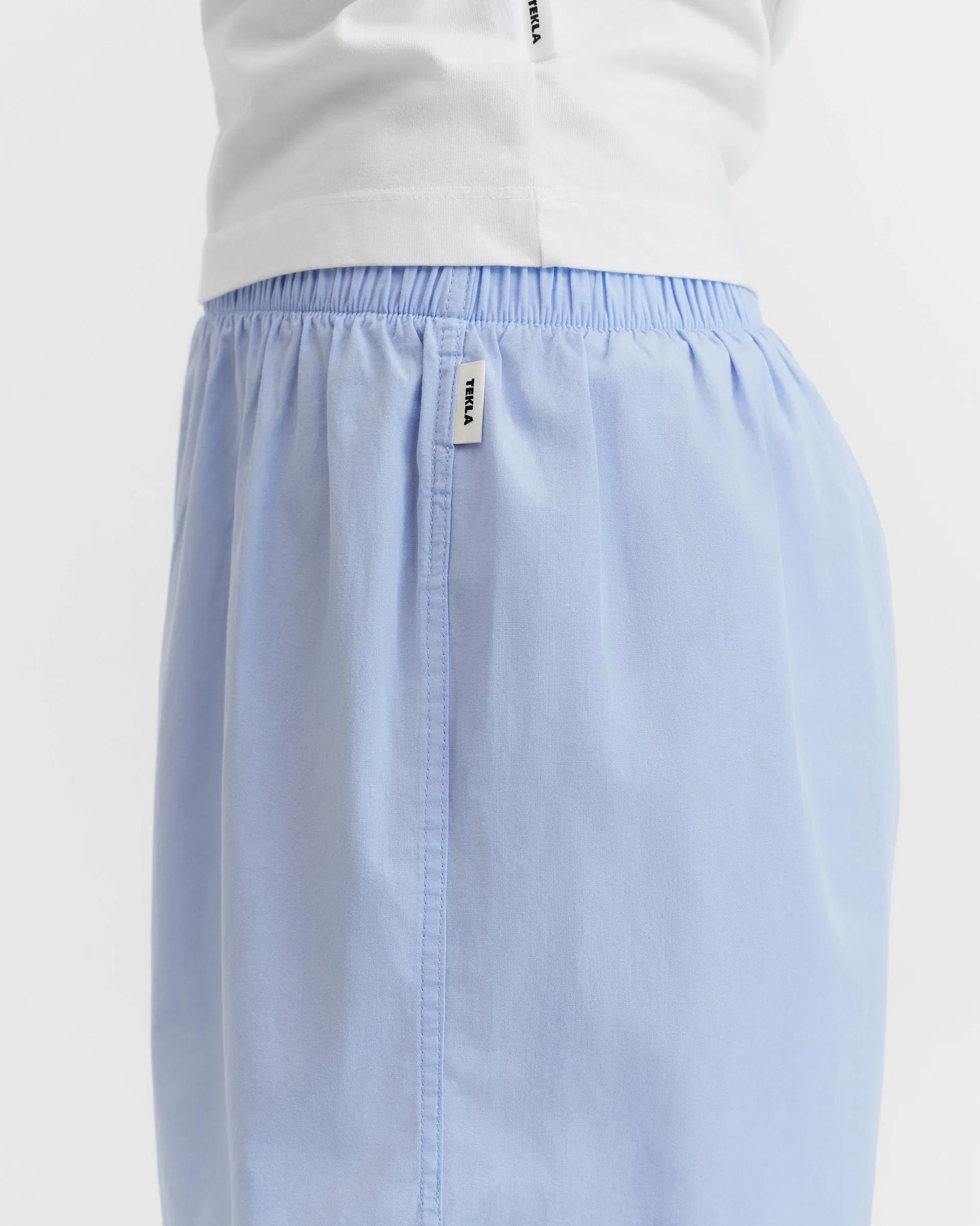 Tekla Fabrics Boxers – Shirt Blue
