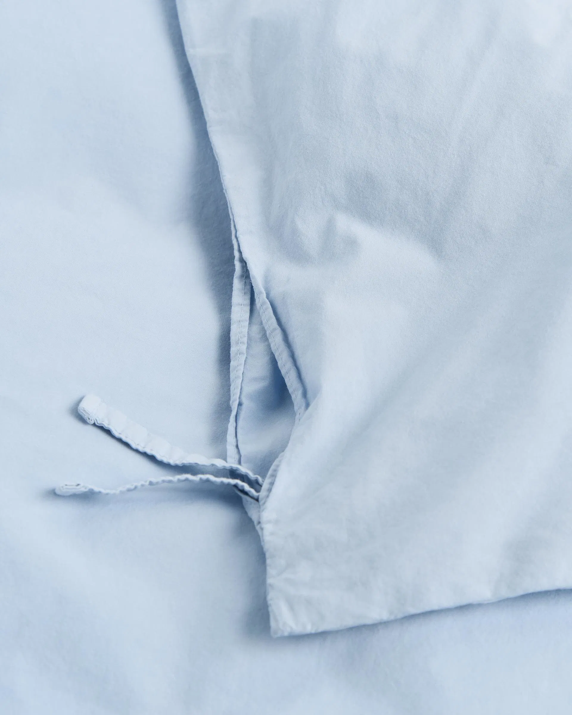 Tekla Fabrics Percale Duvet Cover - Morning Blue