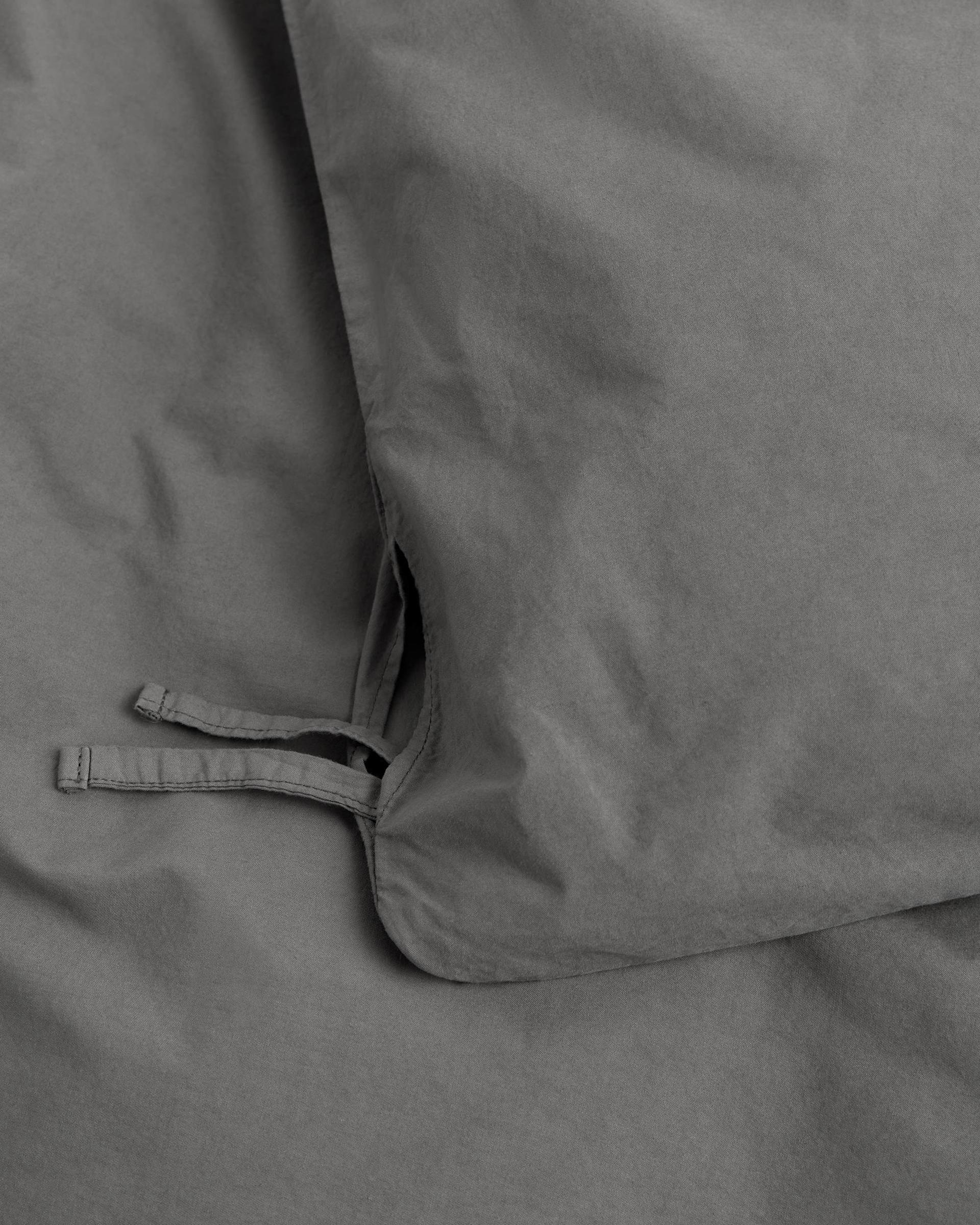 Tekla Fabrics Percale duvet cover - Dark Taupe