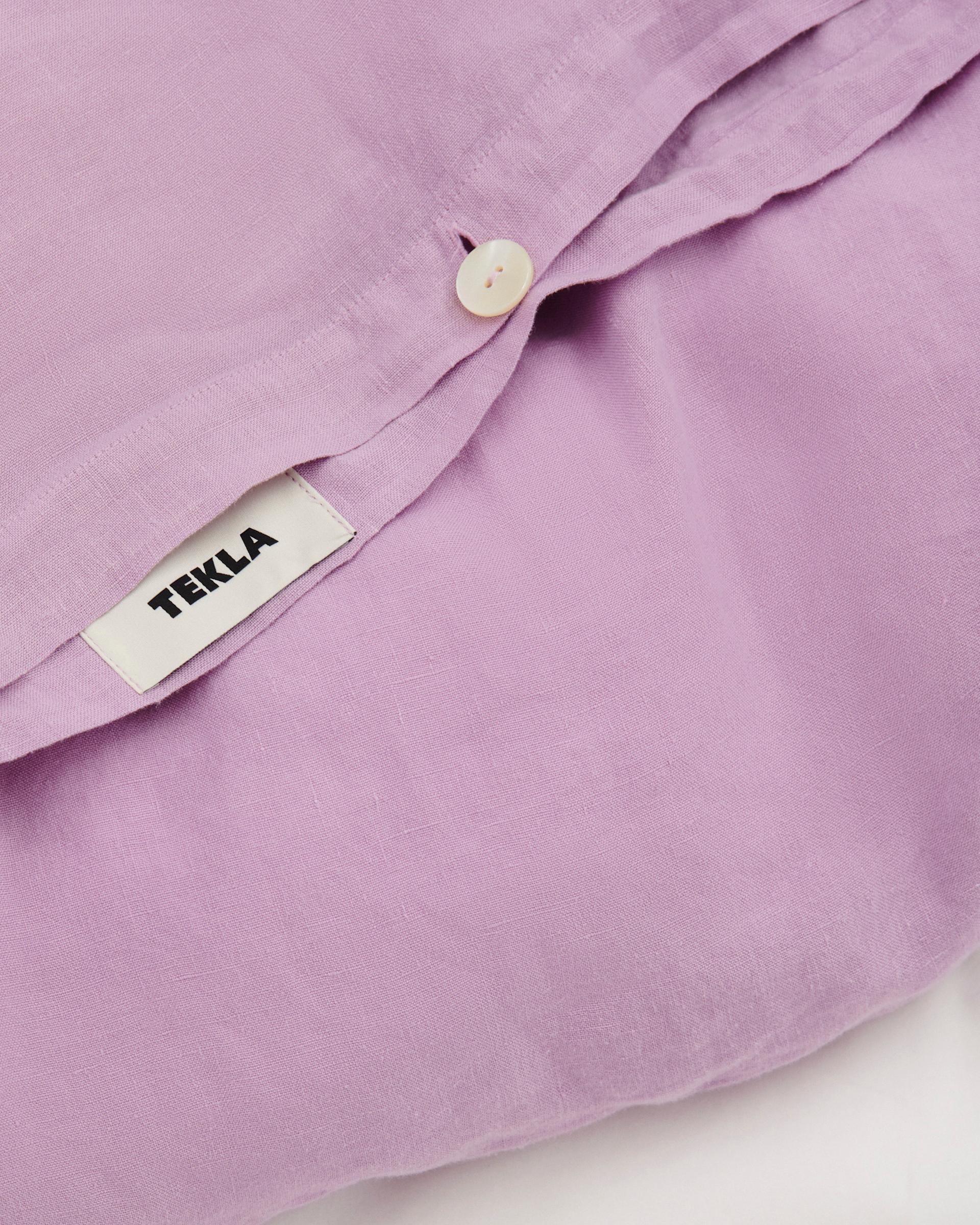 Tekla Fabrics Linen duvet cover – Dawn Purple
