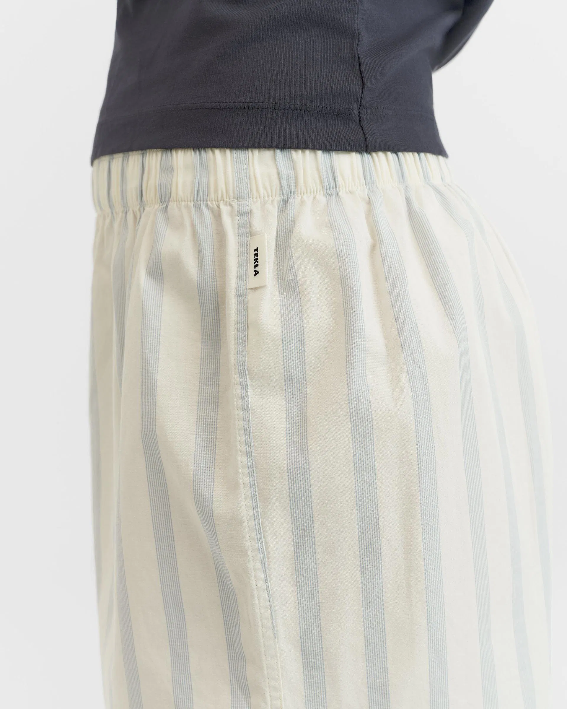 Tekla Fabrics Boxers – Needle Stripes