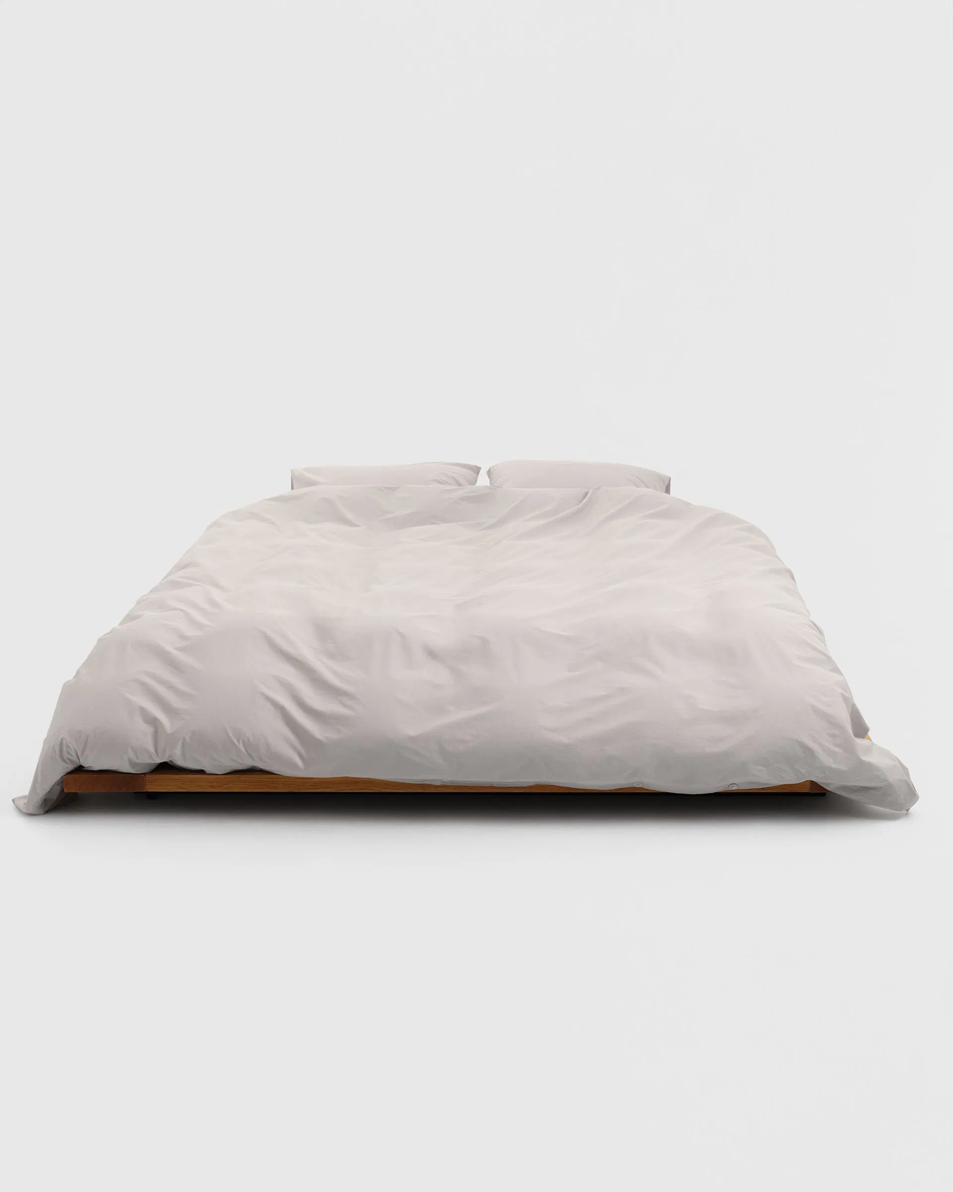 Tekla Fabrics Percale duvet cover – Soft Grey