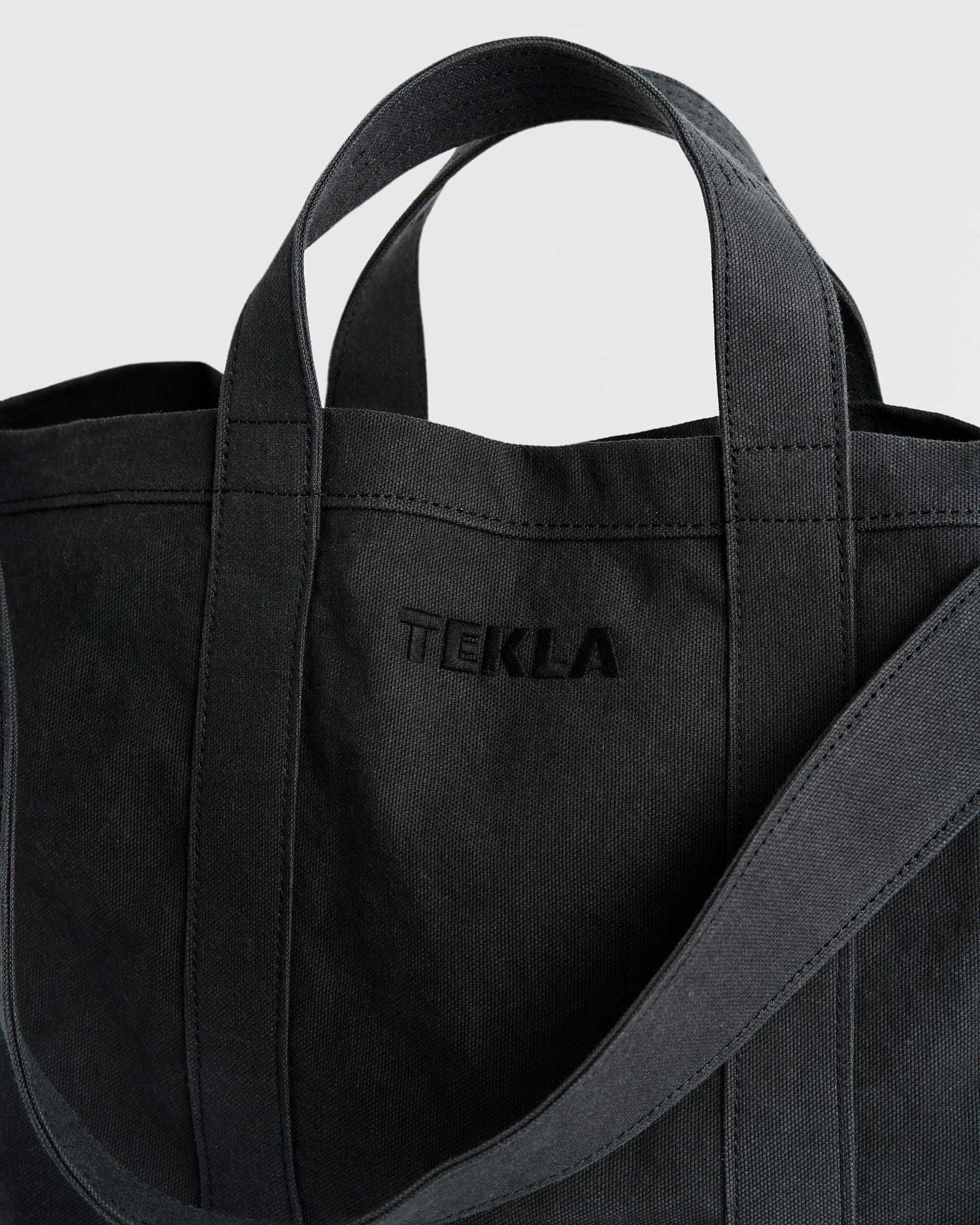 Tekla Fabrics Beach Bag – Black Sand