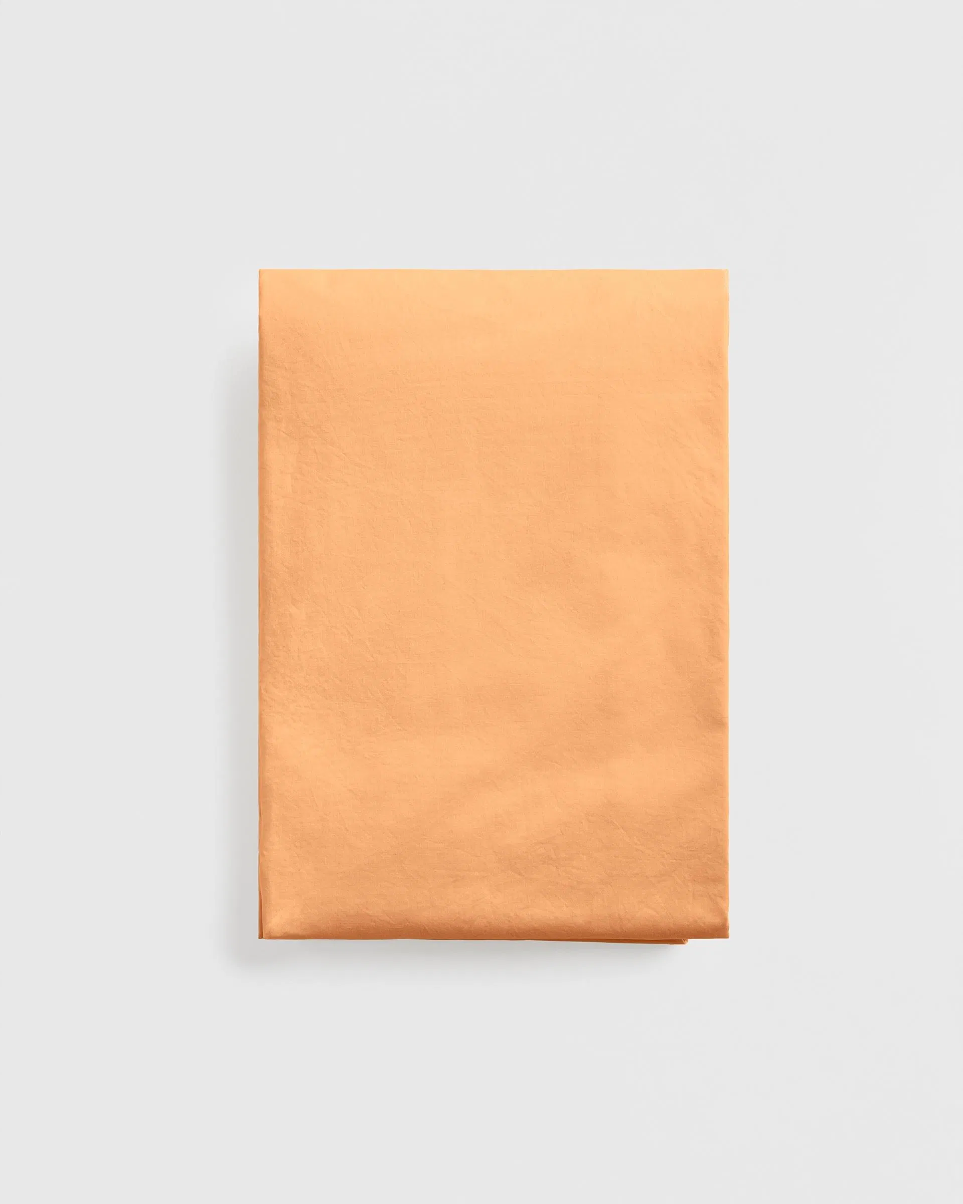 Tekla Fabrics Percale fitted sheet - Apricot