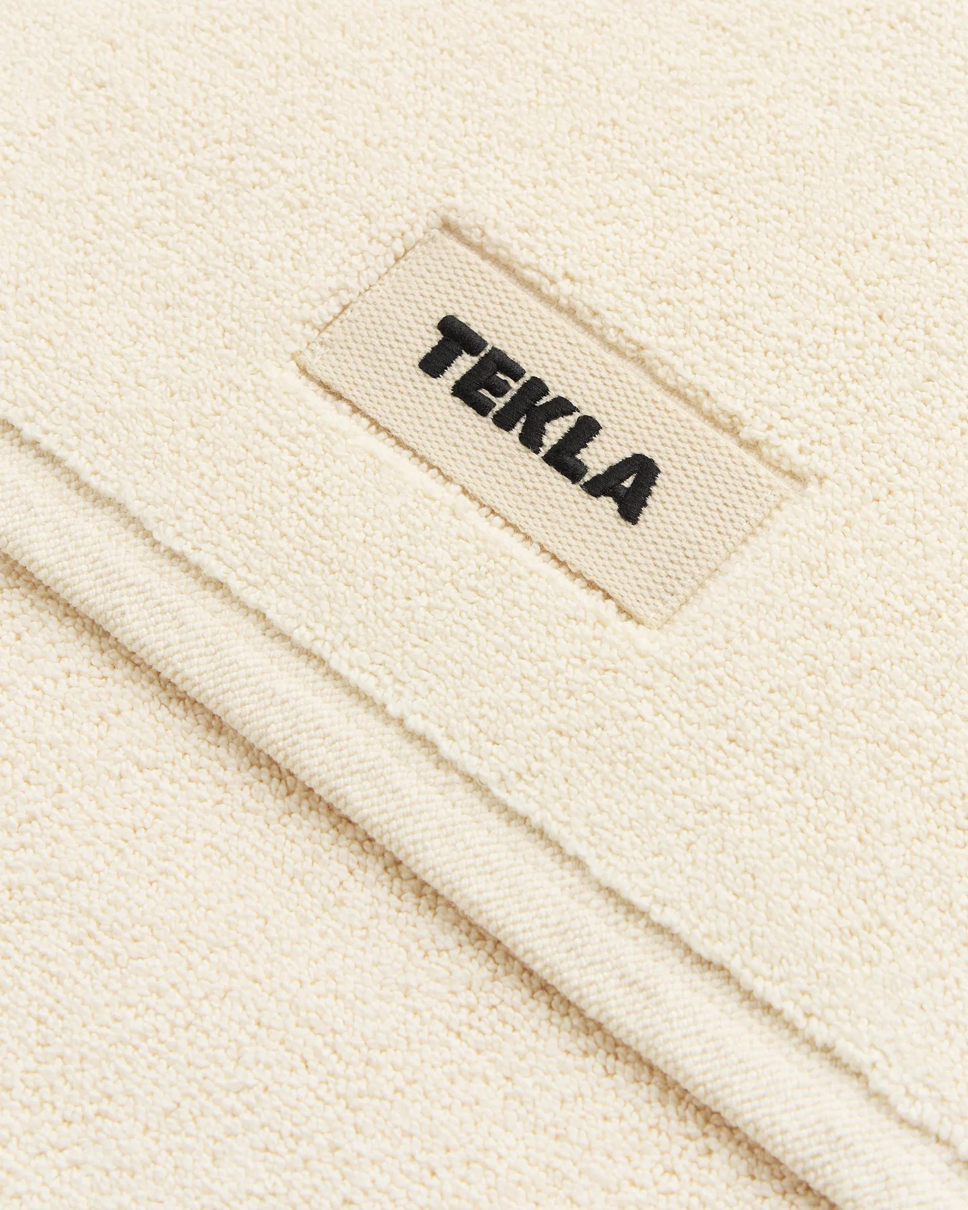 Tekla Fabrics Bath mat – solid – Ivory