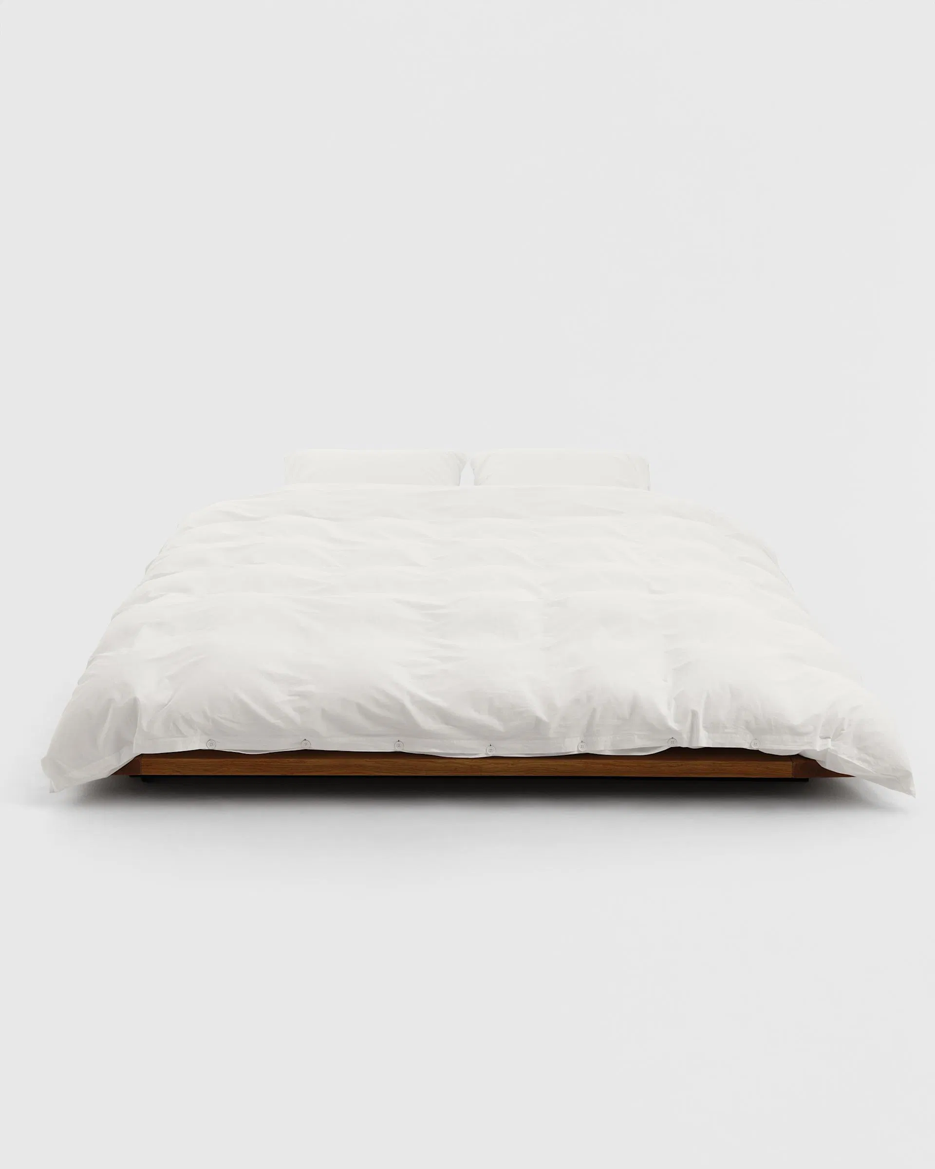Tekla Fabrics Percale duvet cover – Broken White