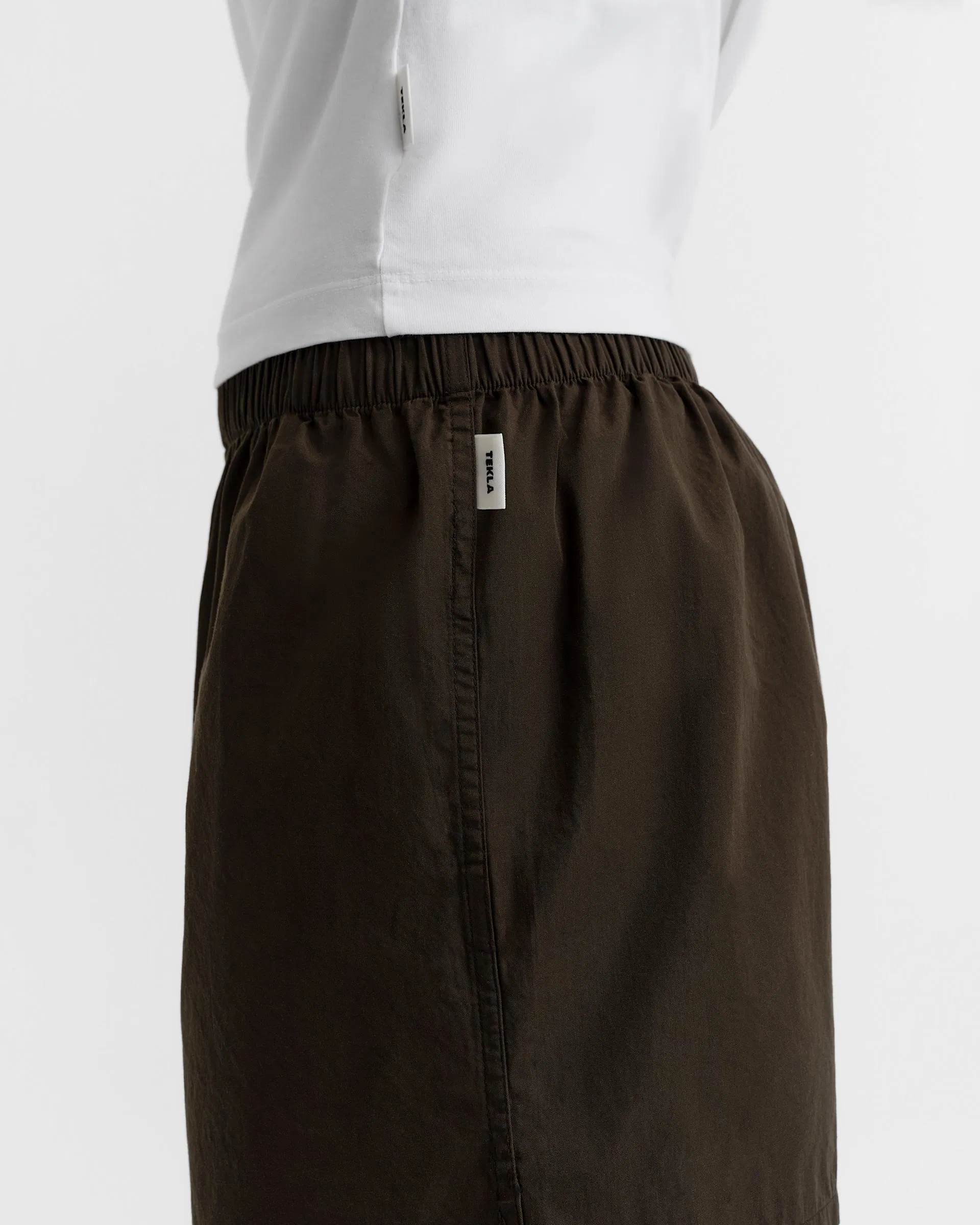 Tekla Fabrics Boxers – Coffee