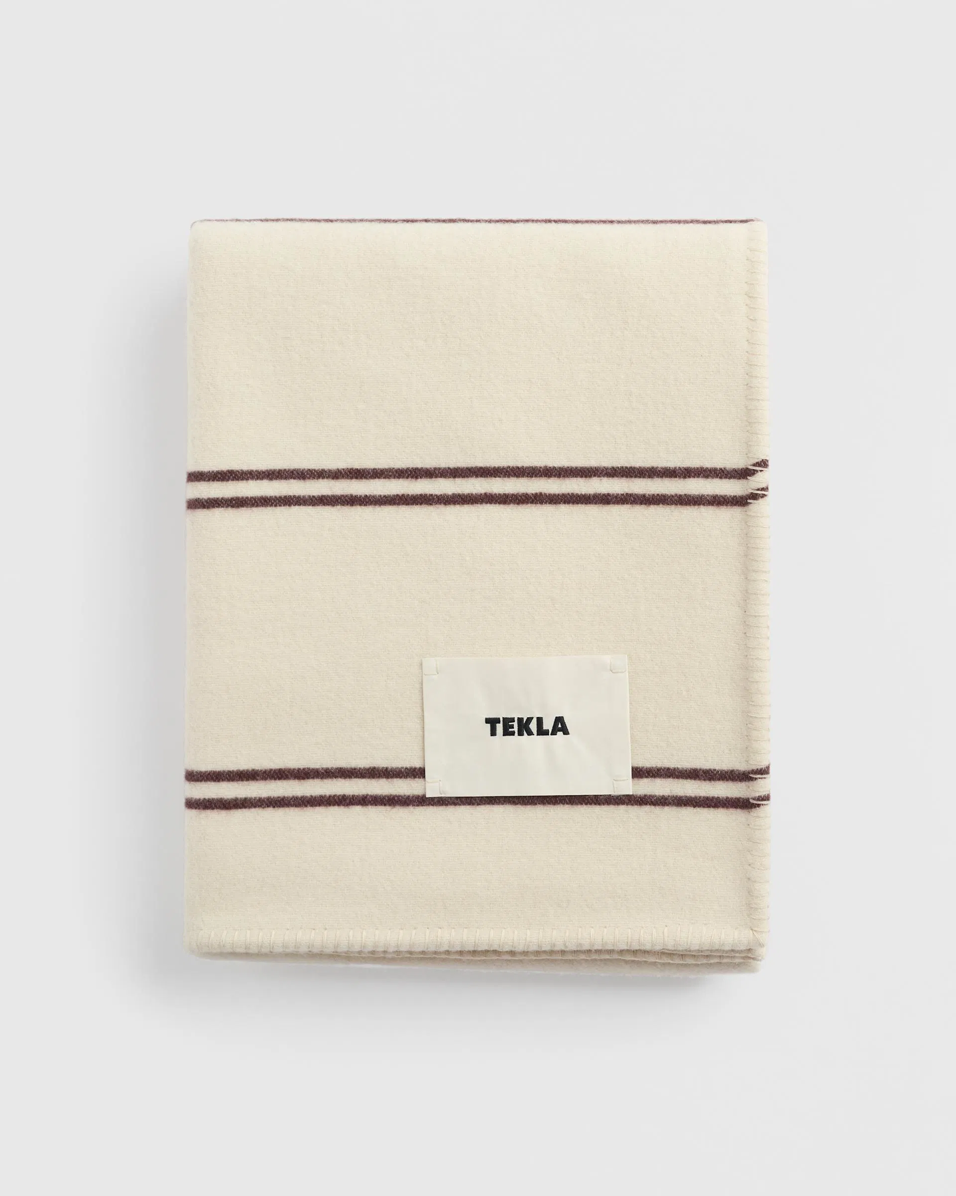 Tekla Fabrics Lambswool Blanket - Ruck Stripes