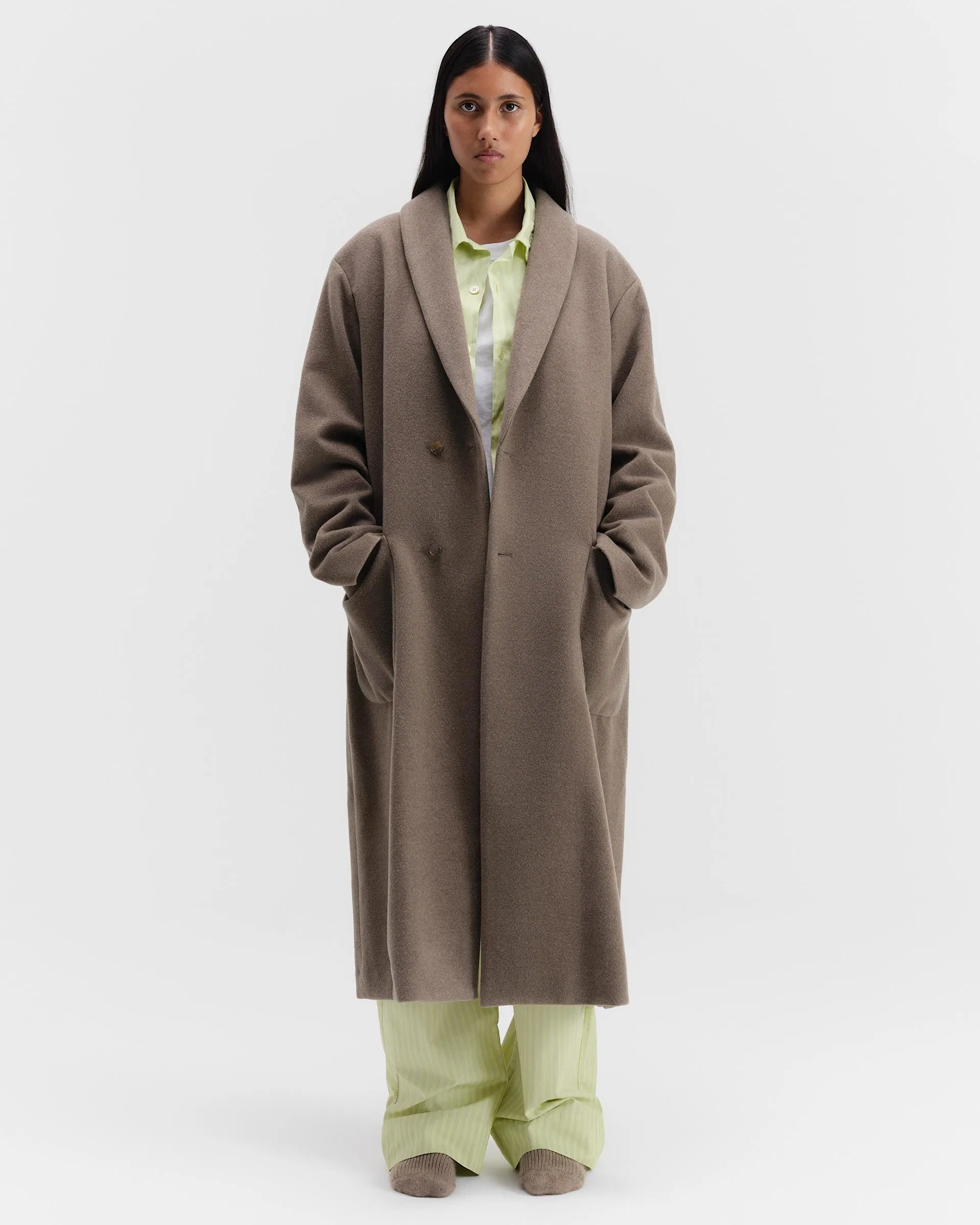 Tekla Fabrics Robe Coat – Soil