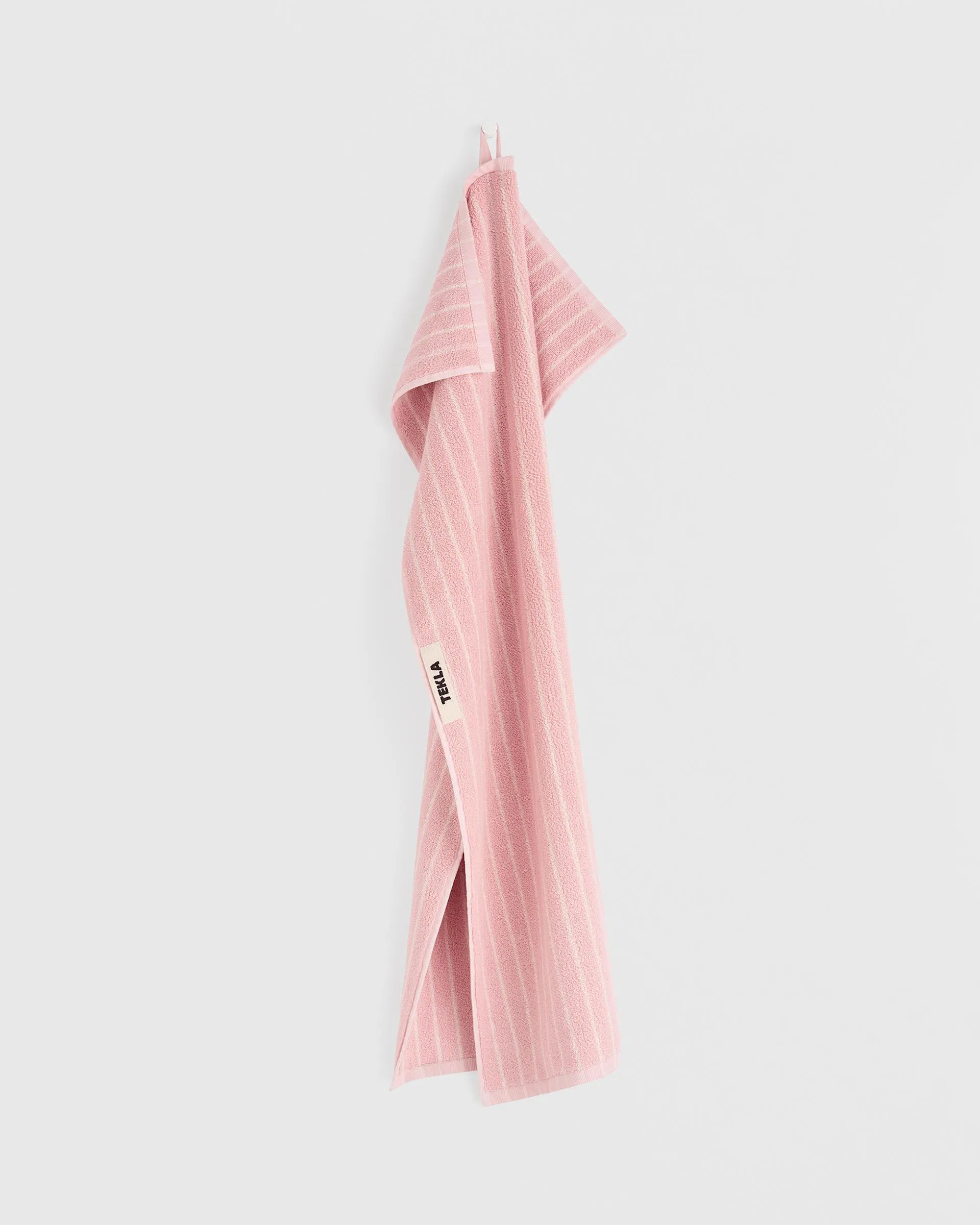 Tekla Fabrics Terry Towel - Shaded Pink Stripes