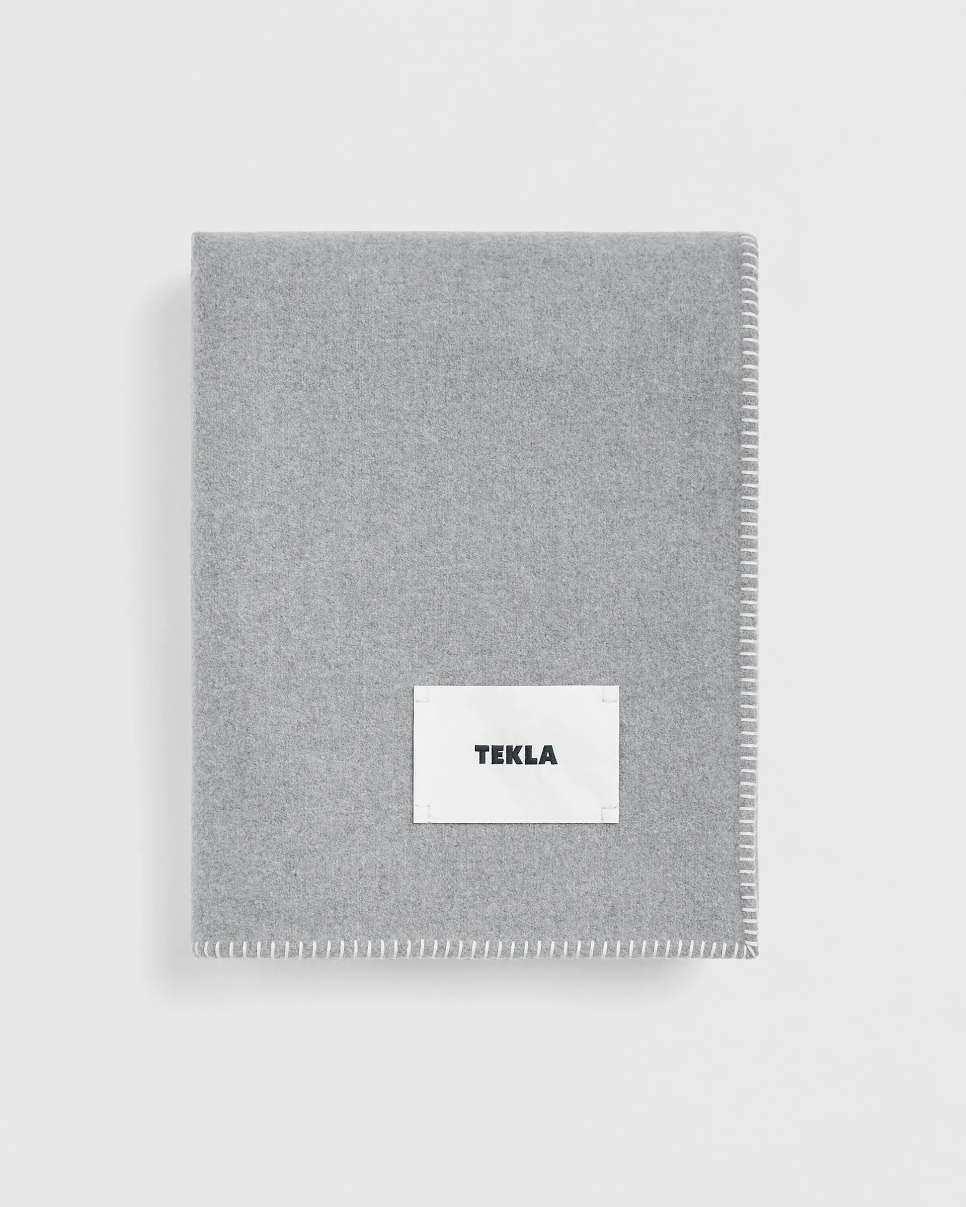Tekla Fabrics Lambswool Blanket – Ash