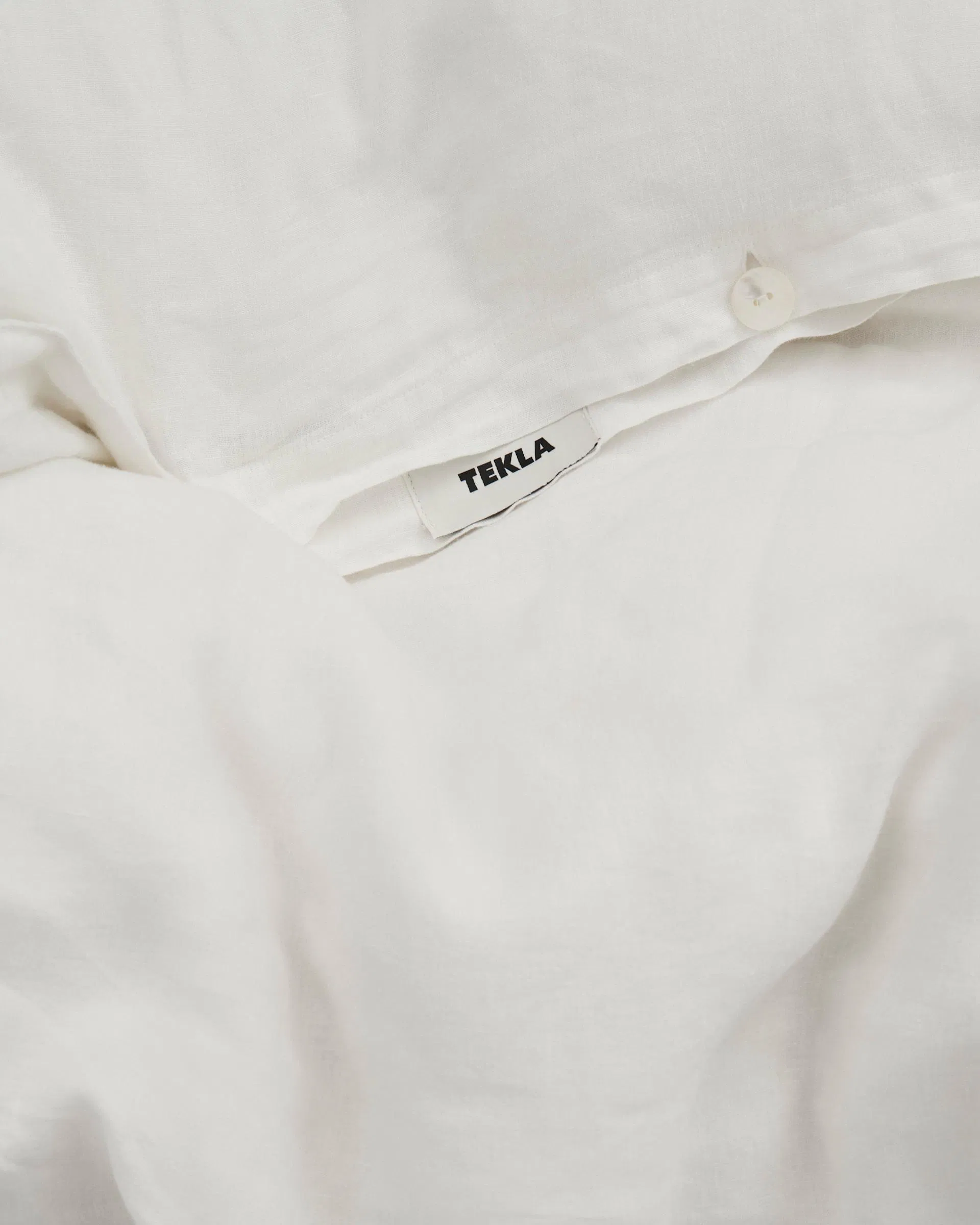 Tekla Fabrics Linen duvet cover – Cream White