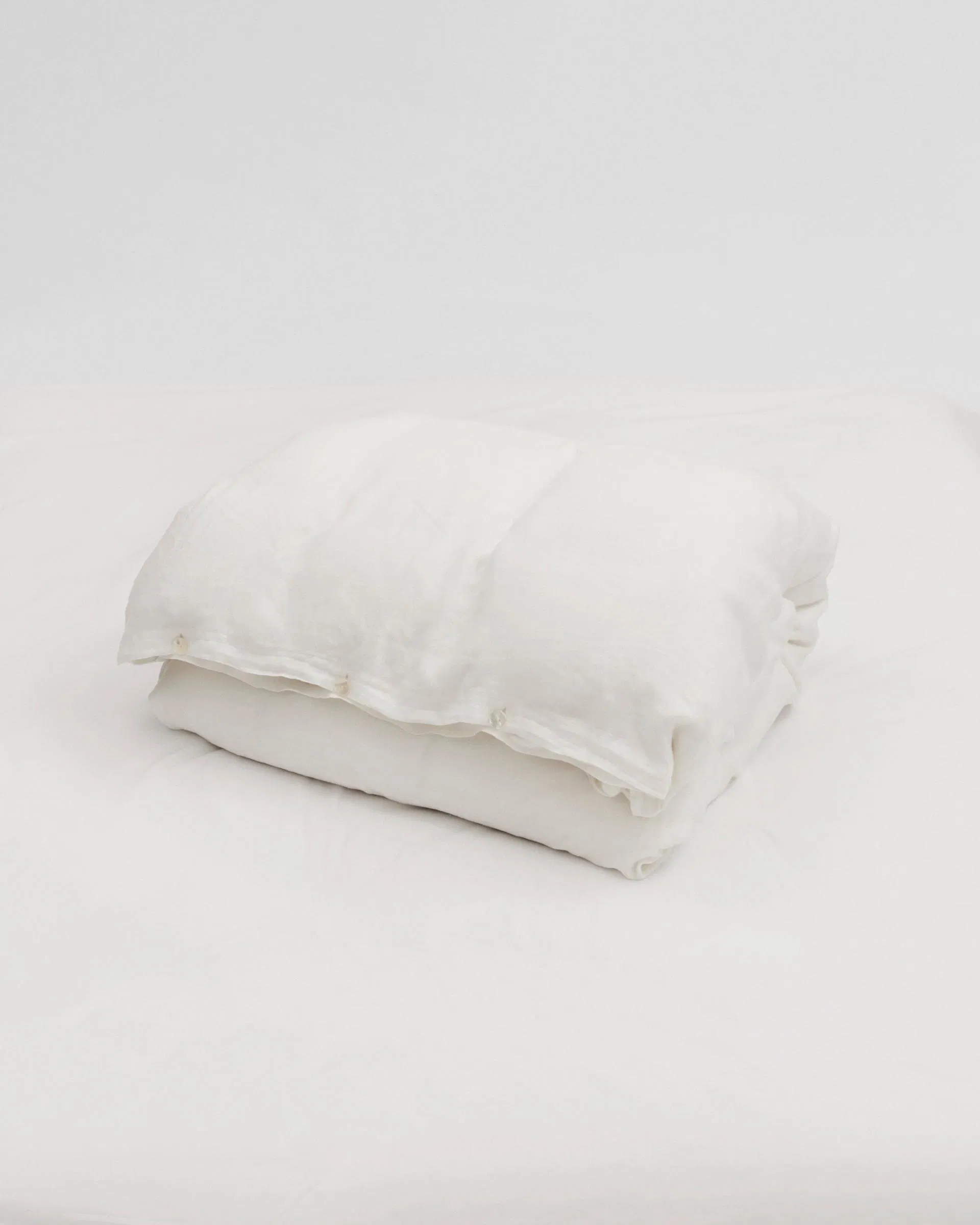 Tekla Fabrics Linen duvet cover – Cream White