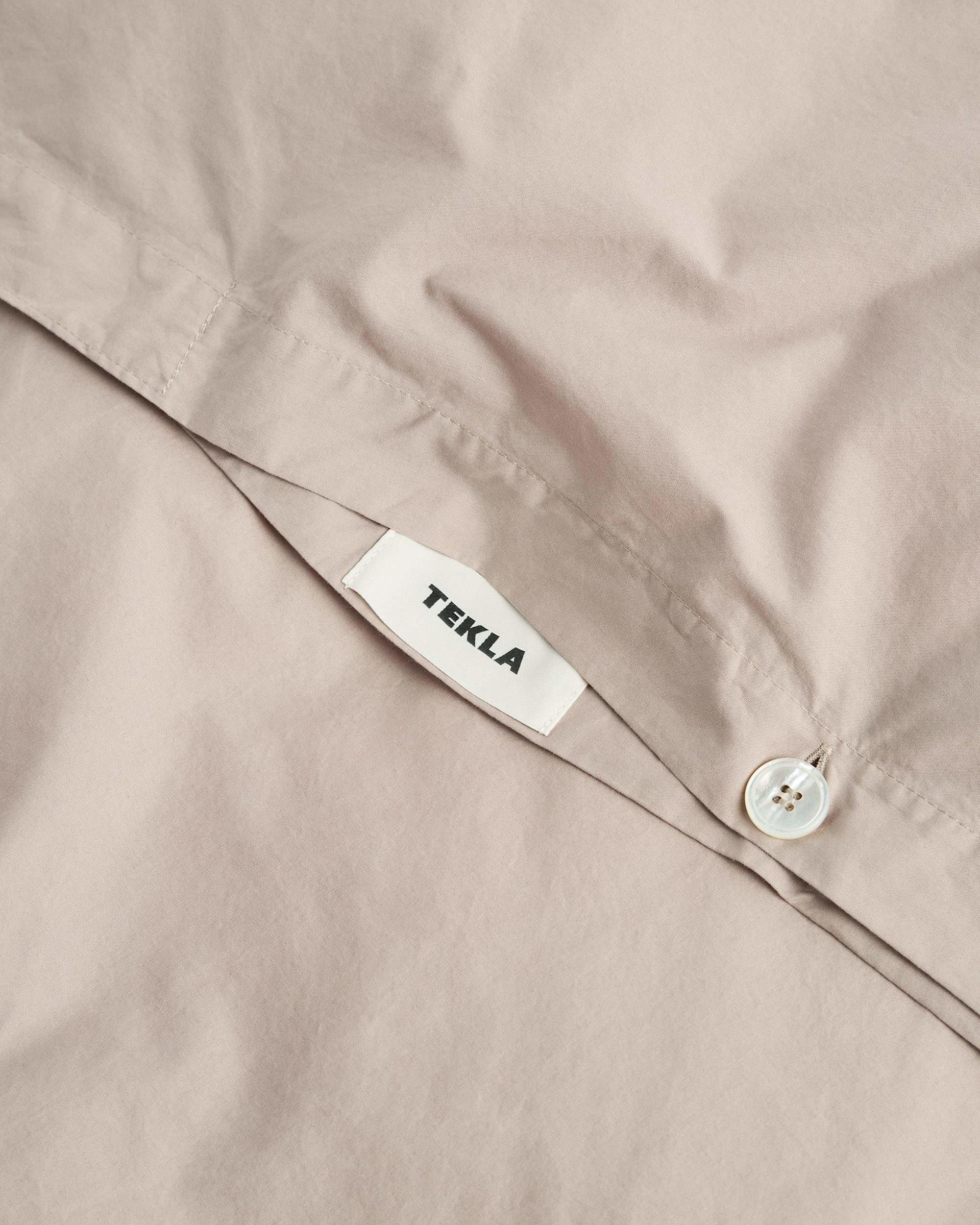 Tekla Fabrics Percale duvet cover - Clay