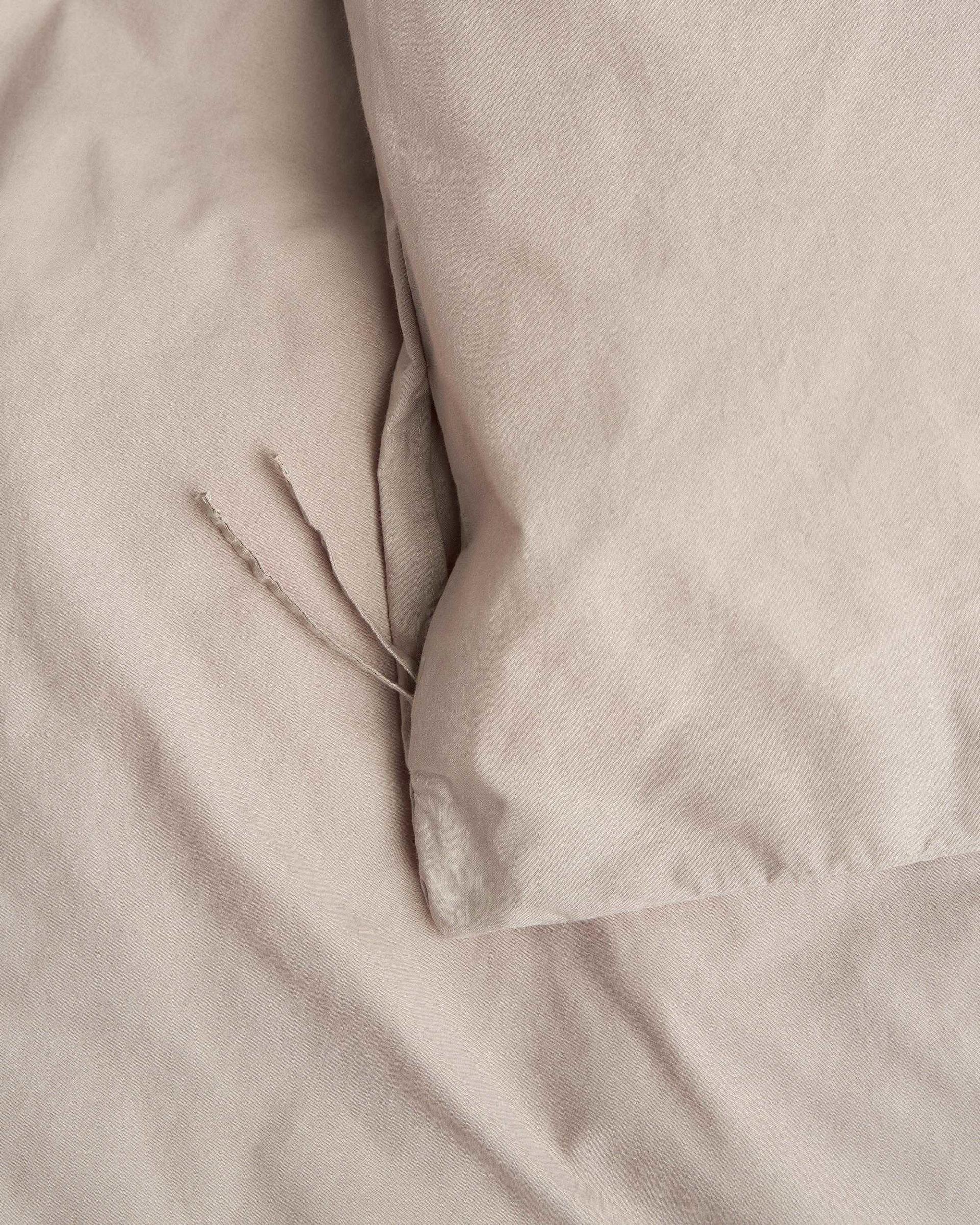 Tekla Fabrics Percale duvet cover - Clay