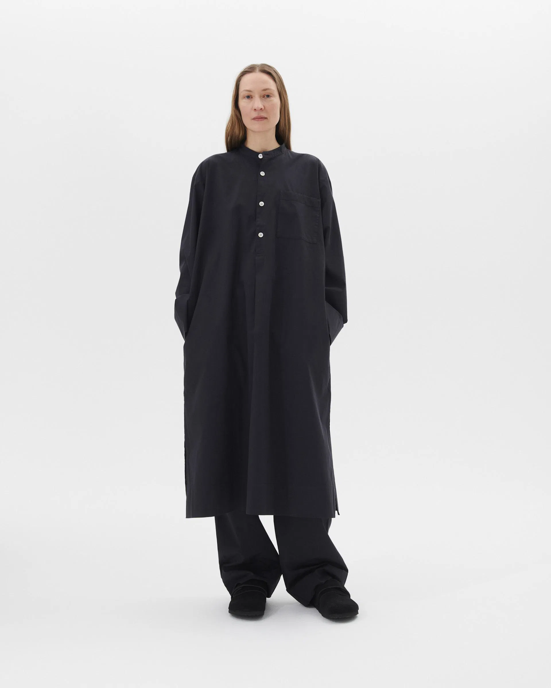 Tekla Fabrics Birkenstock / Tekla Kaftan – Slate