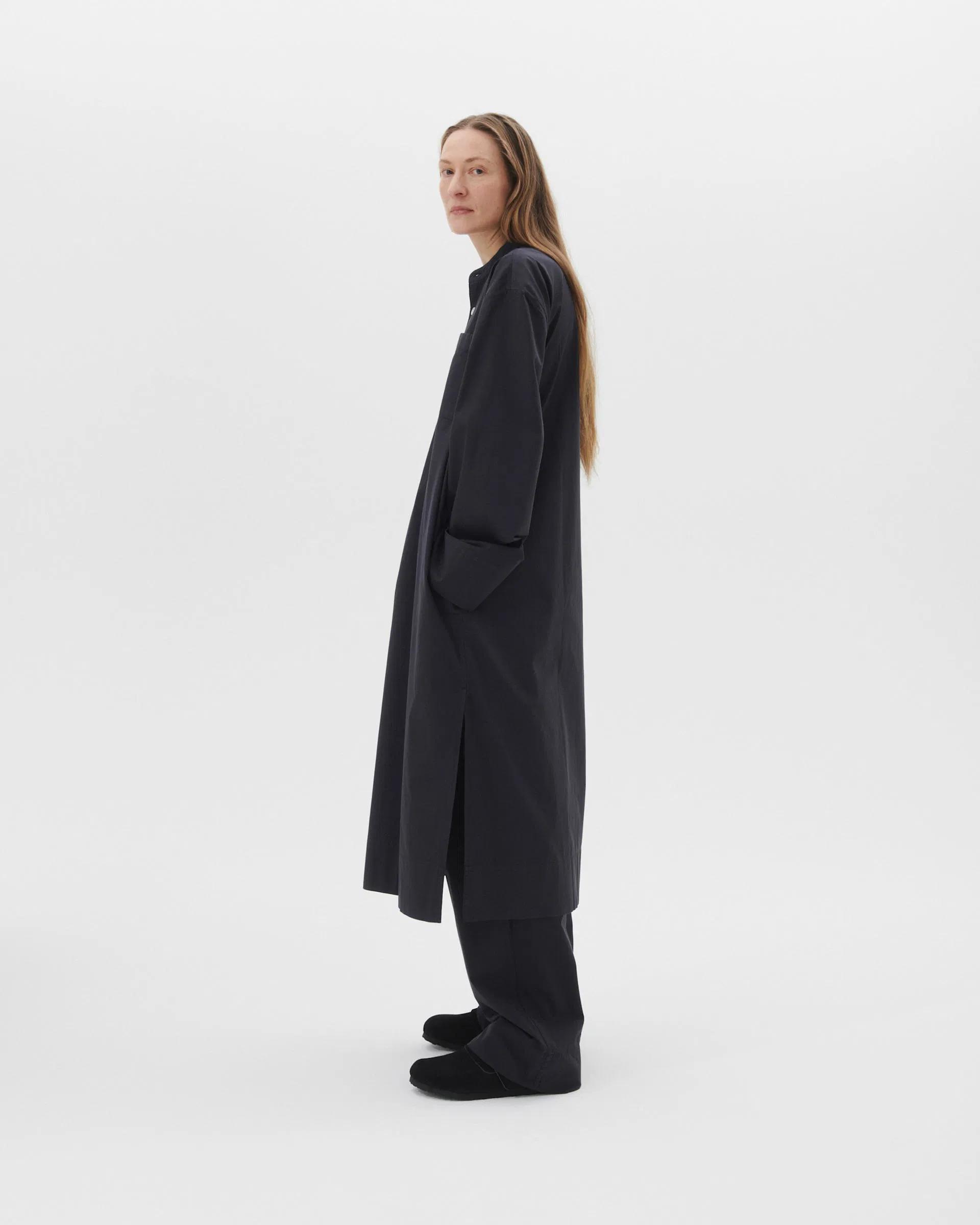 Tekla Fabrics Birkenstock / Tekla Kaftan – Slate
