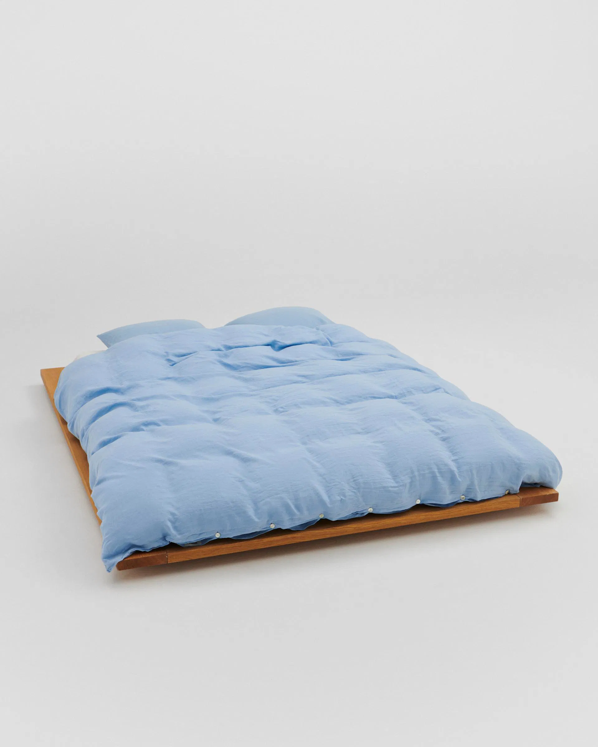 Tekla Fabrics Linen duvet cover – Powder Blue