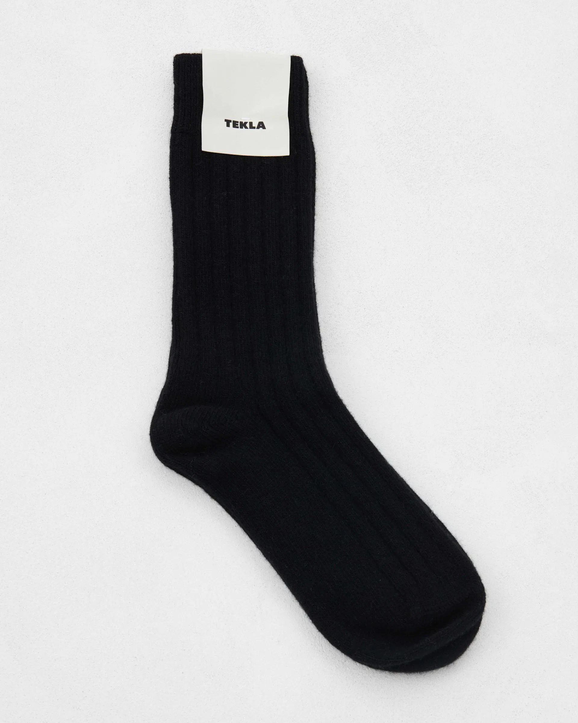 Tekla Fabrics Cashmere socks – Black