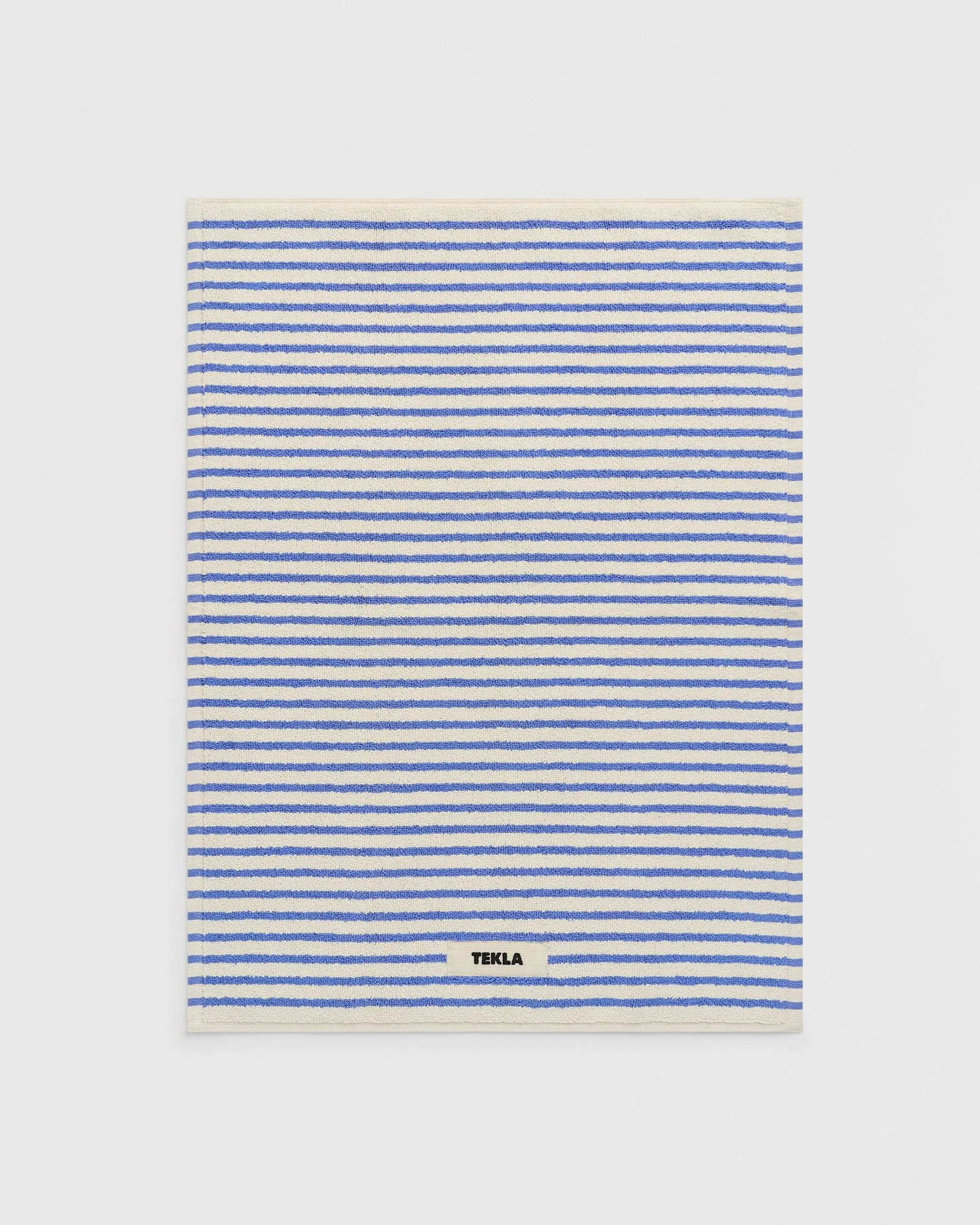 Tekla Fabrics Bath mat - striped – Coastal Stripes