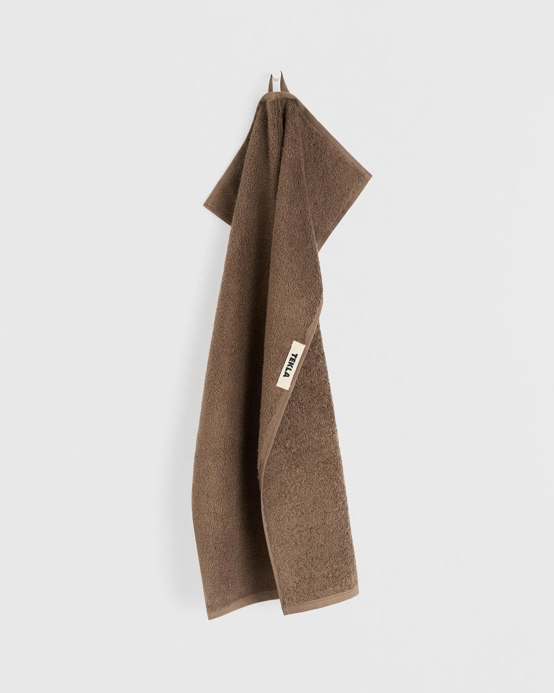 Tekla Fabrics Terry towel – solid – Kodiak Brown