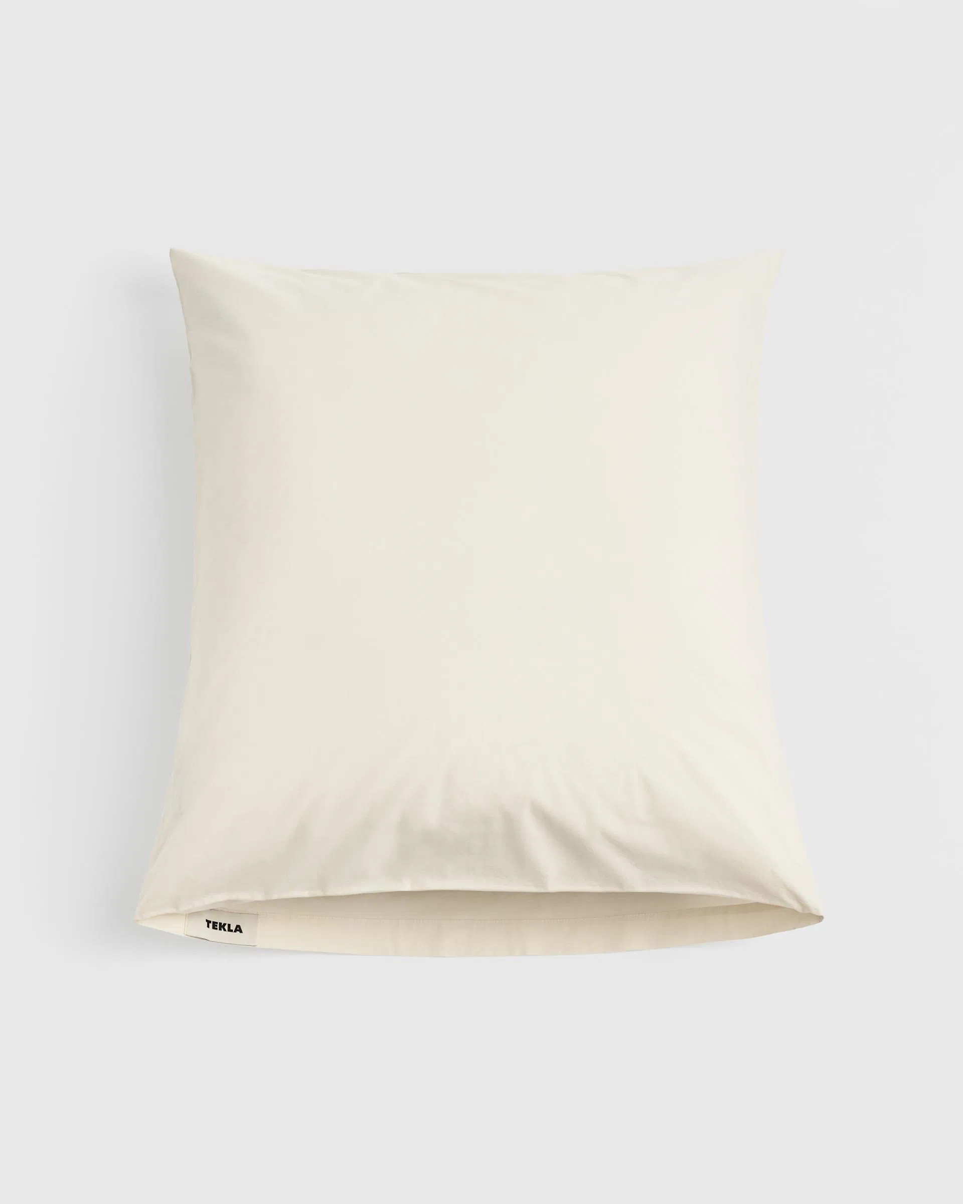 Tekla Fabrics Percale pillow sham – Winter White