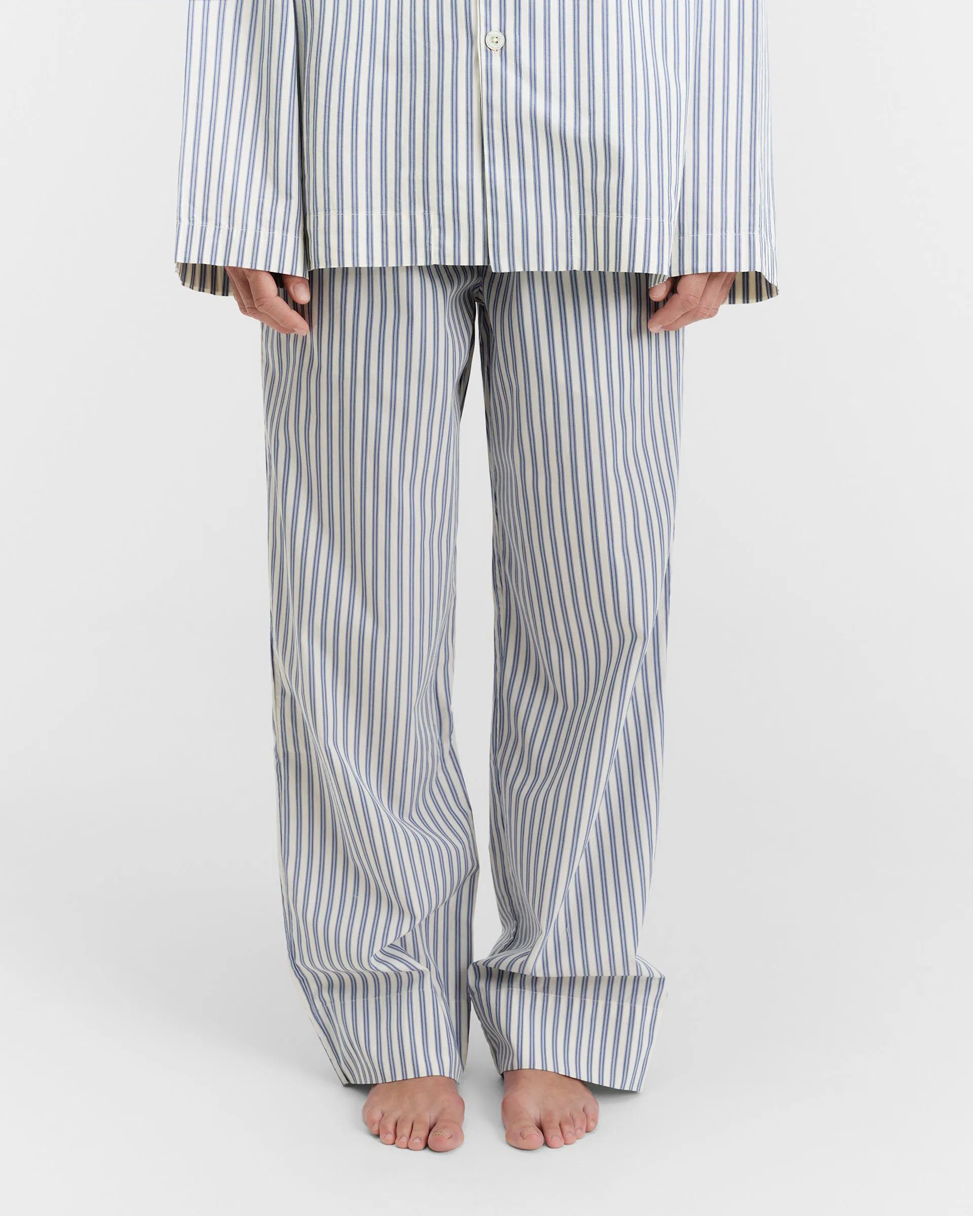 Tekla Fabrics Poplin pyjamas – pants – Skagen Stripes